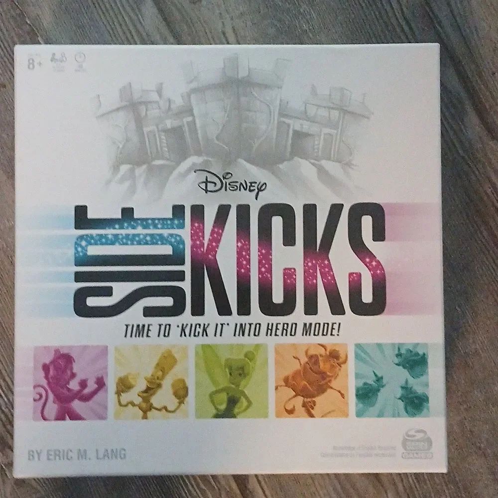 Disney Sidekicks Cooperative Strategy Board Game Custom Sculpted Figures NIB